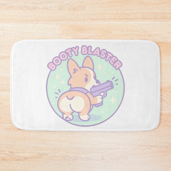 Item preview, Cute Kawaii Corgi Butt, Corgi With A Gun CorgiButt, Corgi Butt designed and sold by graphic-genie.