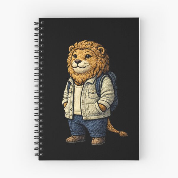 Item preview, Travel Nomad Lion – Premium Embroidered Adventure Lifestyle Aesthetic designed and sold by ColorSplash123.