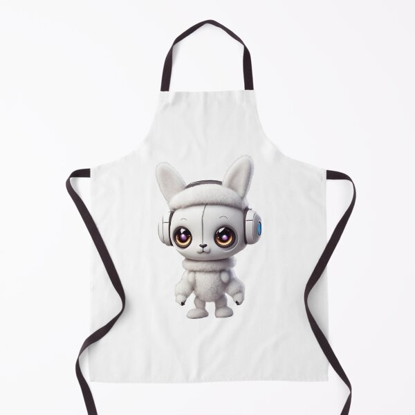 Item preview, Chatbot white hare in headphones designed and sold by AstaMiralda.