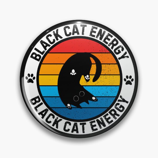 Item preview, Black Cat Energy designed and sold by RubberBandBall.
