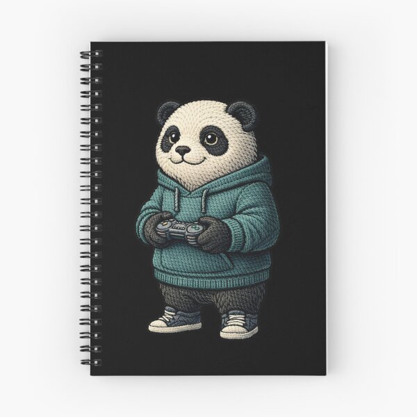 Item preview, Late Night Gamer Panda – Premium Embroidered Esports Aesthetic designed and sold by ColorSplash123.
