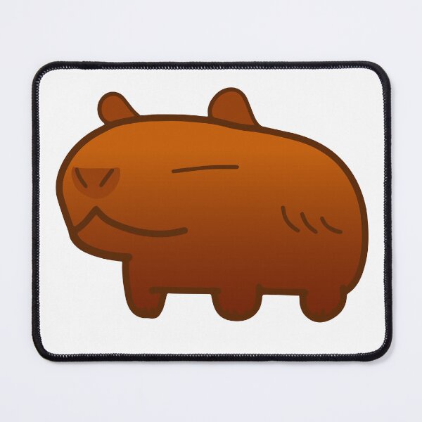 Item preview, Capybara Brown Gradient designed and sold by MiscibilityArt.