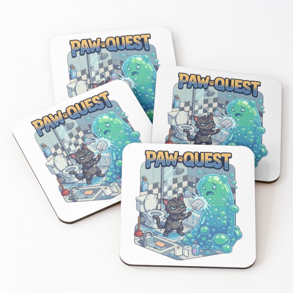 Item preview, Paw Quest – Cat  Adventure Design designed and sold by PawMic.
