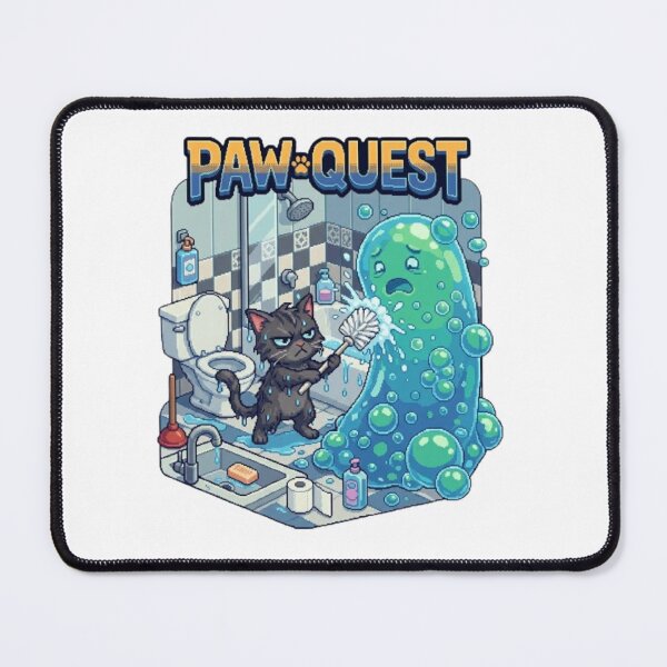 Item preview, Paw Quest – Cat Adventure Design designed and sold by PawMic.