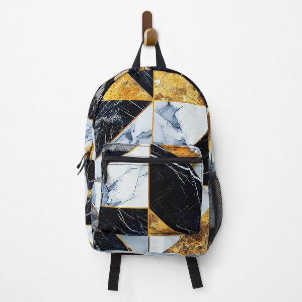 Item preview, Luxurious Marbled Art Golden, Black, And White Pattern designed and sold by DEC02.
