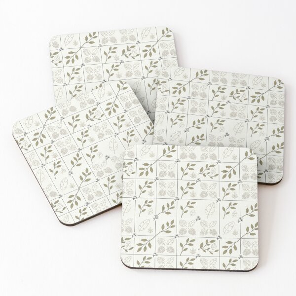 Item preview, Minimal Green Botanical Leaves Seamless Pattern | Japandi Aesthetic designed and sold by FashioonTrends.