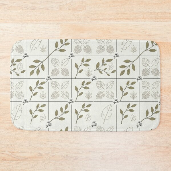 Item preview, Minimal Green Botanical Leaves Seamless Pattern | Japandi Aesthetic designed and sold by FashioonTrends.