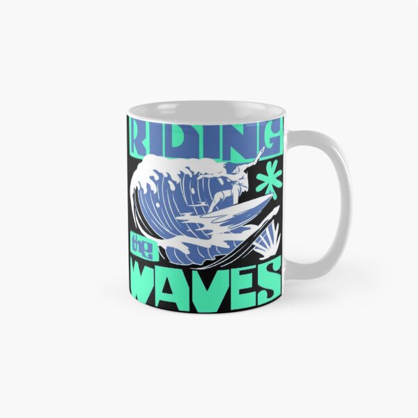 Item preview, Riding the Waves Surfer Design - Retro Beach & Ocean Graphic designed and sold by GenZFashion000.