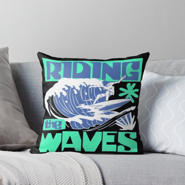 Item preview, Riding the Waves Surfer Design - Retro Beach & Ocean Graphic designed and sold by GenZFashion000.