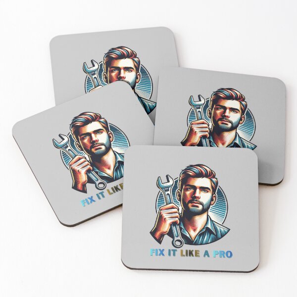 Item preview, Strong Hands Mechanic Illustration designed and sold by All About DigiCraft by Fedelina.