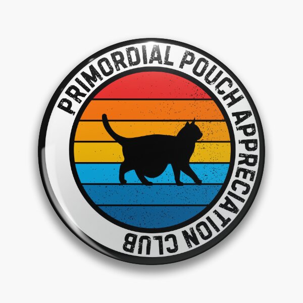 Item preview, Primordial Pouch Appreciation Club Cat designed and sold by RubberBandBall.