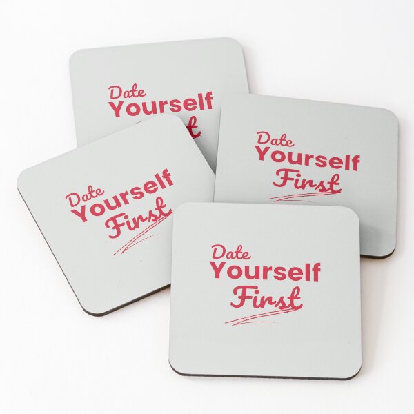 Item preview, Date Yourself First Self Love Gift Quote designed and sold by InkIntentionstu.