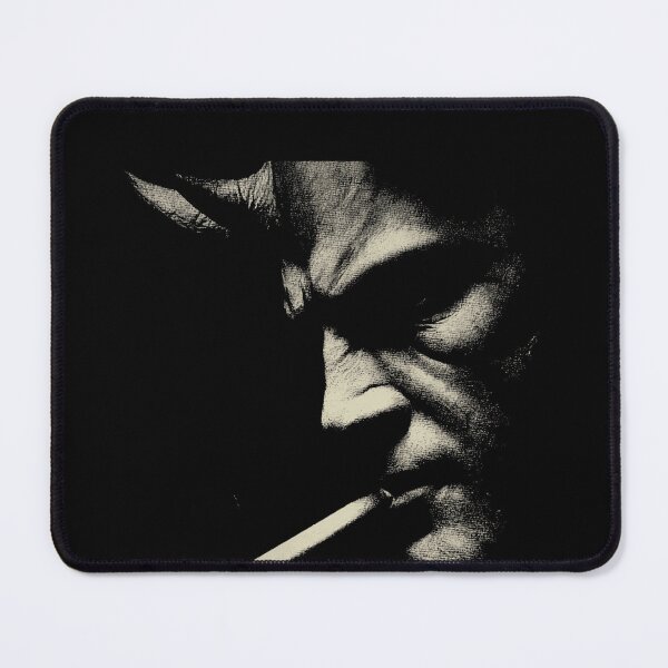 Item preview, Low Key Devil Smoking Gritty Portrait designed and sold by k3rstman1.
