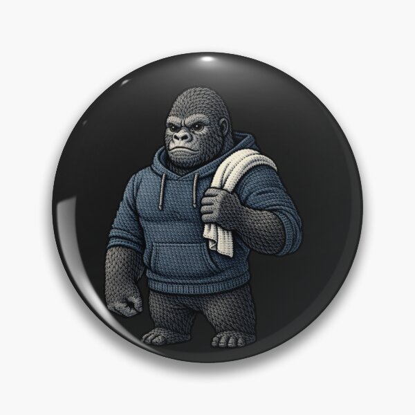 Item preview, Gym Mode Gorilla – Premium Embroidered Fitness Culture Aesthetic designed and sold by ColorSplash123.