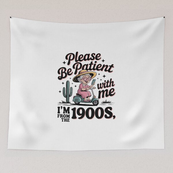 Item preview, Funny 90s Grandma Scooter Design designed and sold by Gallory Hive.