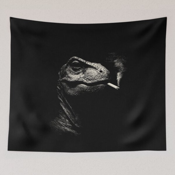 Item preview, Dinosaur Face Smoking Cigarette Vintage Low-Key designed and sold by k3rstman1.