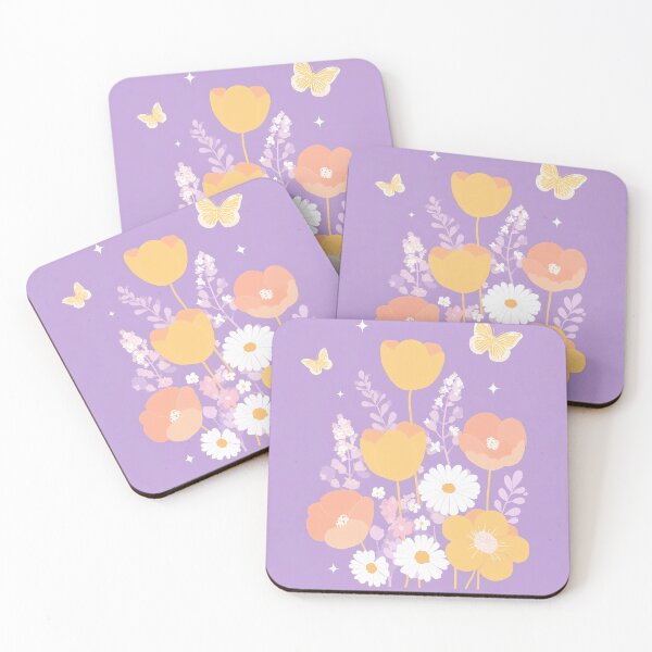 Item preview, Find Beauty in Every Moment – Pastel Spring Floral Illustration with Butterflies designed and sold by BobaBunny76.
