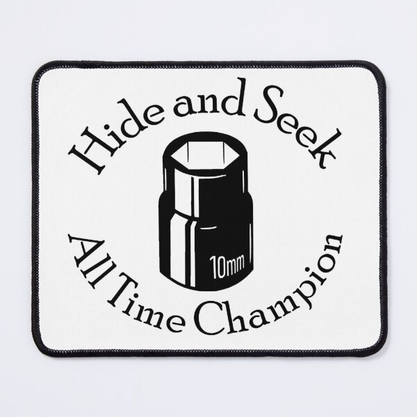 Item preview, 10mm Hide and Seek All Time Champion designed and sold by Grimstoybox.