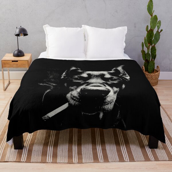 Item preview, Doberman Smoking Cigarette Dark Aesthetic designed and sold by k3rstman1.