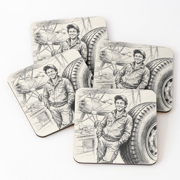Item preview, Aviation Fly High Hands Low Flight Line Mechanic Humor designed and sold by CharlieFox03.