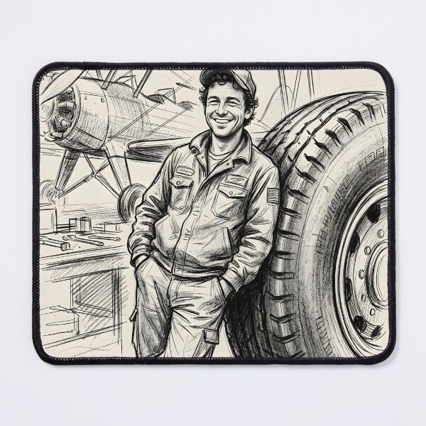 Item preview, Aviation Fly High Hands Low Flight Line Mechanic Humor designed and sold by CharlieFox03.
