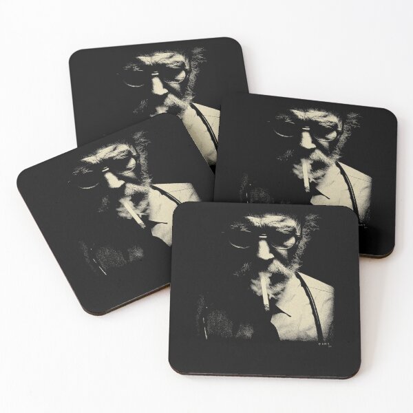 Item preview, Low Key Doctor Smoking Cigarette Portrait designed and sold by k3rstman1.