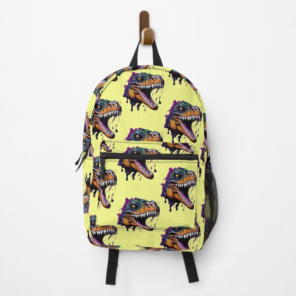Item preview, Wild T-Rex Head Roaring Dinosaur Illustration designed and sold by Mauswohn.