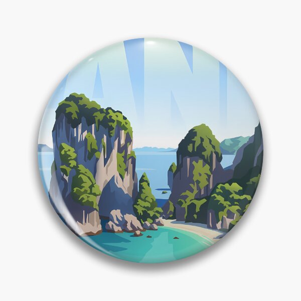 Item preview, Thailand Travel – Phuket Vintage Art designed and sold by Atlas Poster Co..