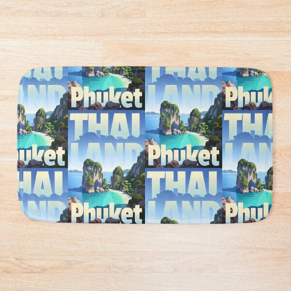 Item preview, Thailand Travel – Phuket Vintage Art designed and sold by Atlas Poster Co..