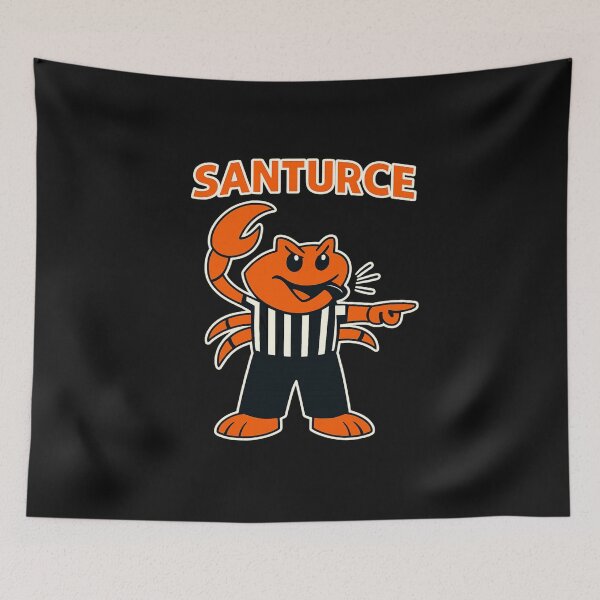 Item preview, Title: Santurce Crab Referee - Puerto Rico Sports Authority Mascot designed and sold by Urban-InkStudio.