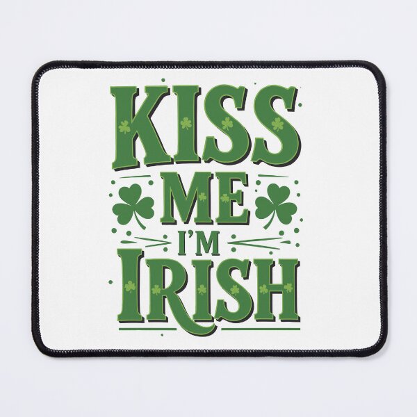 Item preview, Kiss Me I’m Irish Vintage Charm designed and sold by taiche.