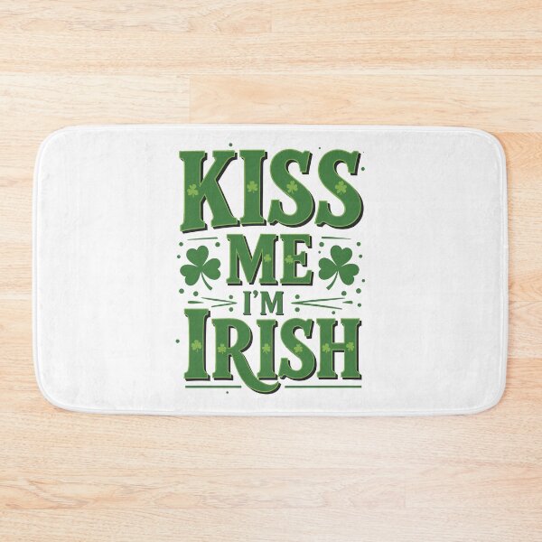 Item preview, Kiss Me I’m Irish Vintage Charm designed and sold by taiche.
