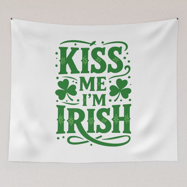 Item preview, Vintage Charm Kiss Me I’m Irish designed and sold by taiche.