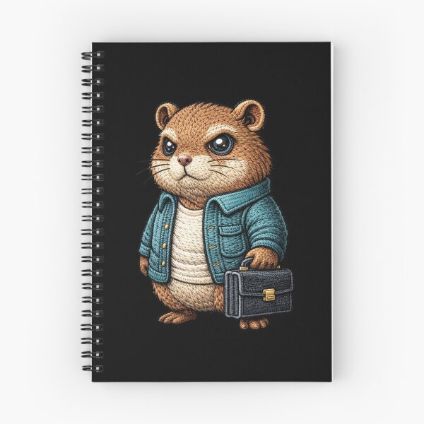Item preview, Entrepreneur Hamster – Premium Embroidered Startup Hustle Aesthetic designed and sold by ColorSplash123.