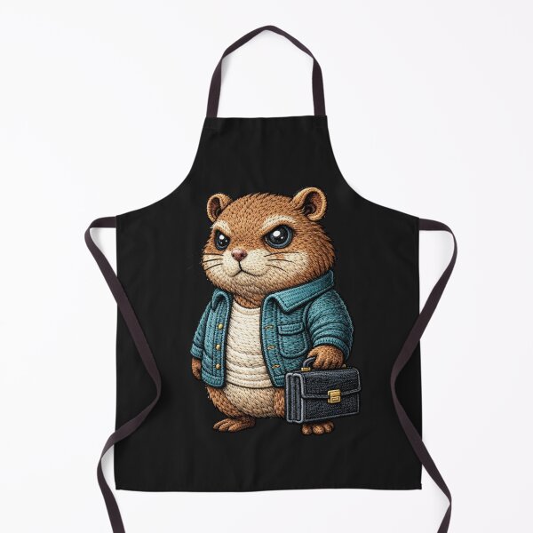 Item preview, Entrepreneur Hamster – Premium Embroidered Startup Hustle Aesthetic designed and sold by ColorSplash123.