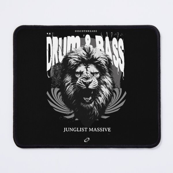 Item preview, DRUM AND BASS - Dnb Roar Lion (White) designed and sold by Discothreadz.