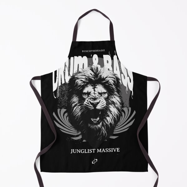 Item preview, DRUM AND BASS - Dnb Roar Lion (White) designed and sold by Discothreadz.