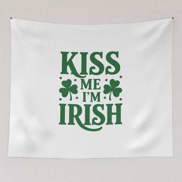 Item preview, Lucky Mischief Kiss Me I'm Irish designed and sold by taiche.