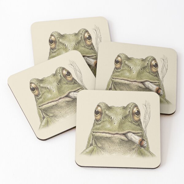 Item preview, Smoking Frog. designed and sold by EunsooLee.