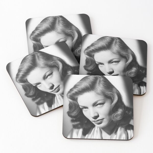 Item preview, Old Hollywood art portraits: Lauren Bacall designed and sold by KaterinaLog.