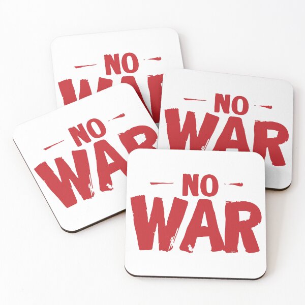 Item preview, No War – Bold Anti War Protest Typography Design designed and sold by mcraft studio.