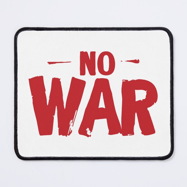 Item preview, No War – Bold Anti War Protest Typography Design designed and sold by mcraft studio.