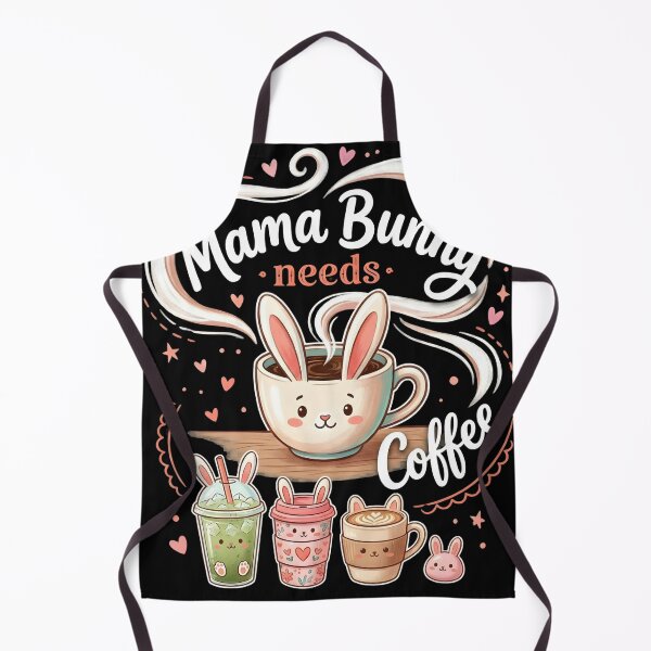 Item preview, Funny Rabbit Caffeine Drinking Mother Happy Sunday Morning Beverage designed and sold by NADIASHOP86.