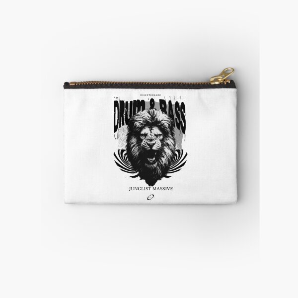 Item preview, DRUM AND BASS  - Dnb Roar Lion (Black) designed and sold by Discothreadz.