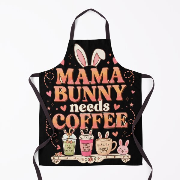 Item preview, Mama Bunny Needs Coffee Women Easter Sunday Morning Breakfast designed and sold by NADIASHOP86.