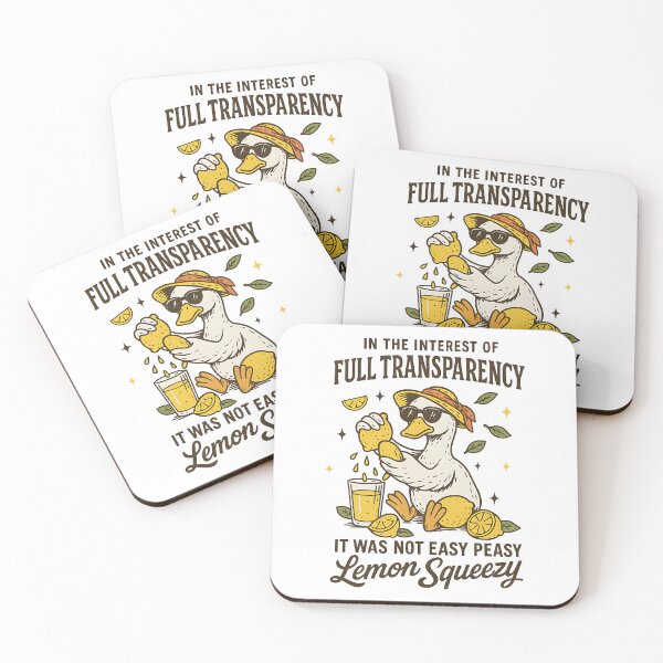 Item preview, Lemon Squeezy Duck Humor Design designed and sold by Gallory Hive.