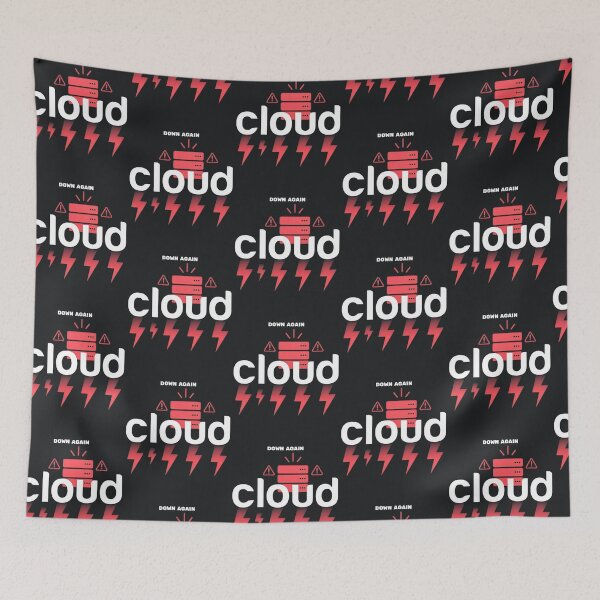Item preview, Cloud Computing Humor – Funny Server Down Design designed and sold by Taans-Creation.