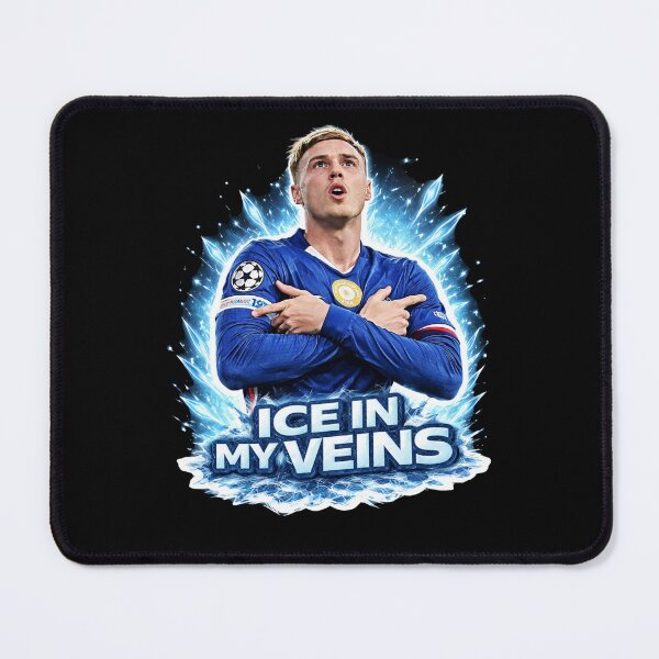 Item preview, Ice In My Veins – Cold Celebration Football Sticker designed and sold by BuiltFor90.
