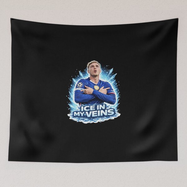 Item preview, Ice In My Veins – Cold Celebration Football Sticker designed and sold by BuiltFor90.