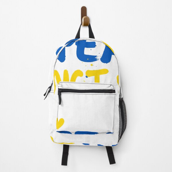 Item preview, Peace Not War – Blue and Yellow Support Unity Design designed and sold by mcraft studio.